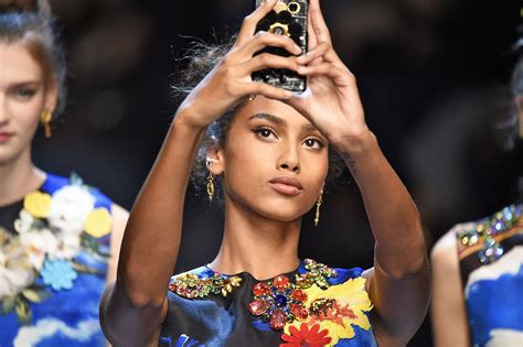 dolce gabbana selfie|The Best Selfie Tips From the Models on the Dolce & Gabbana.